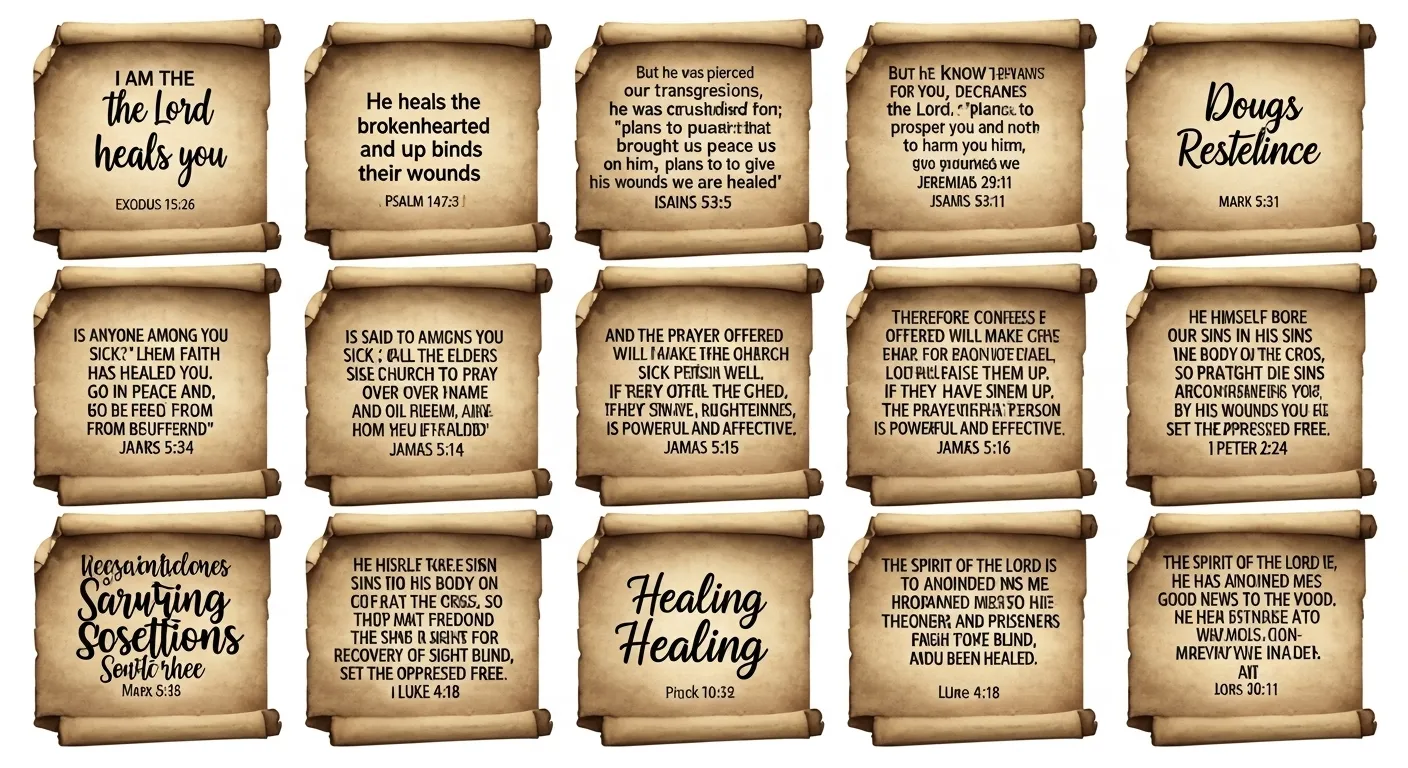 16 Bible Verses About Healing and Hope