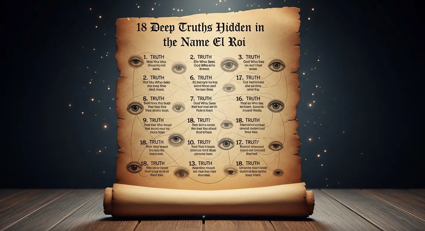 18 Deep Truths Hidden in the Name El Roi