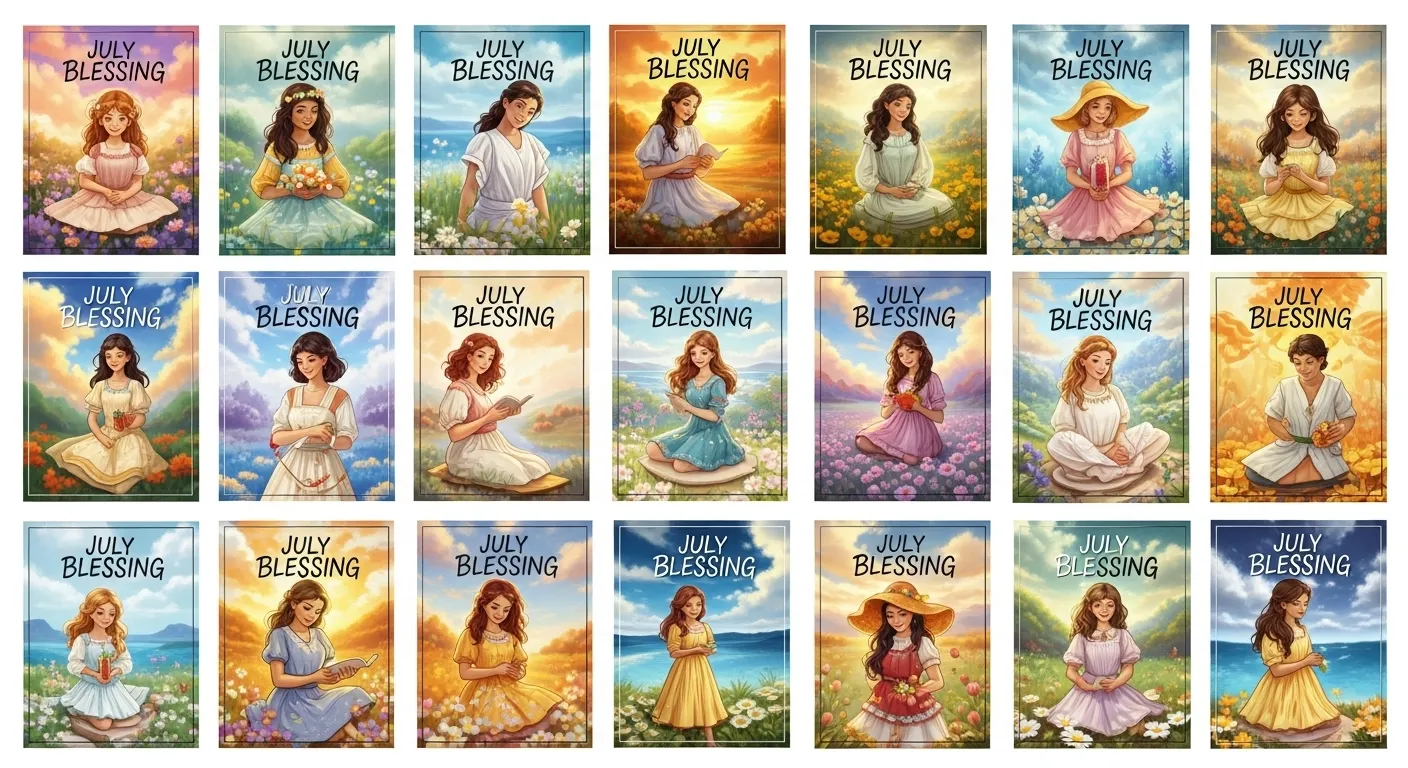 18 Beautiful July Blessings to Start Fresh