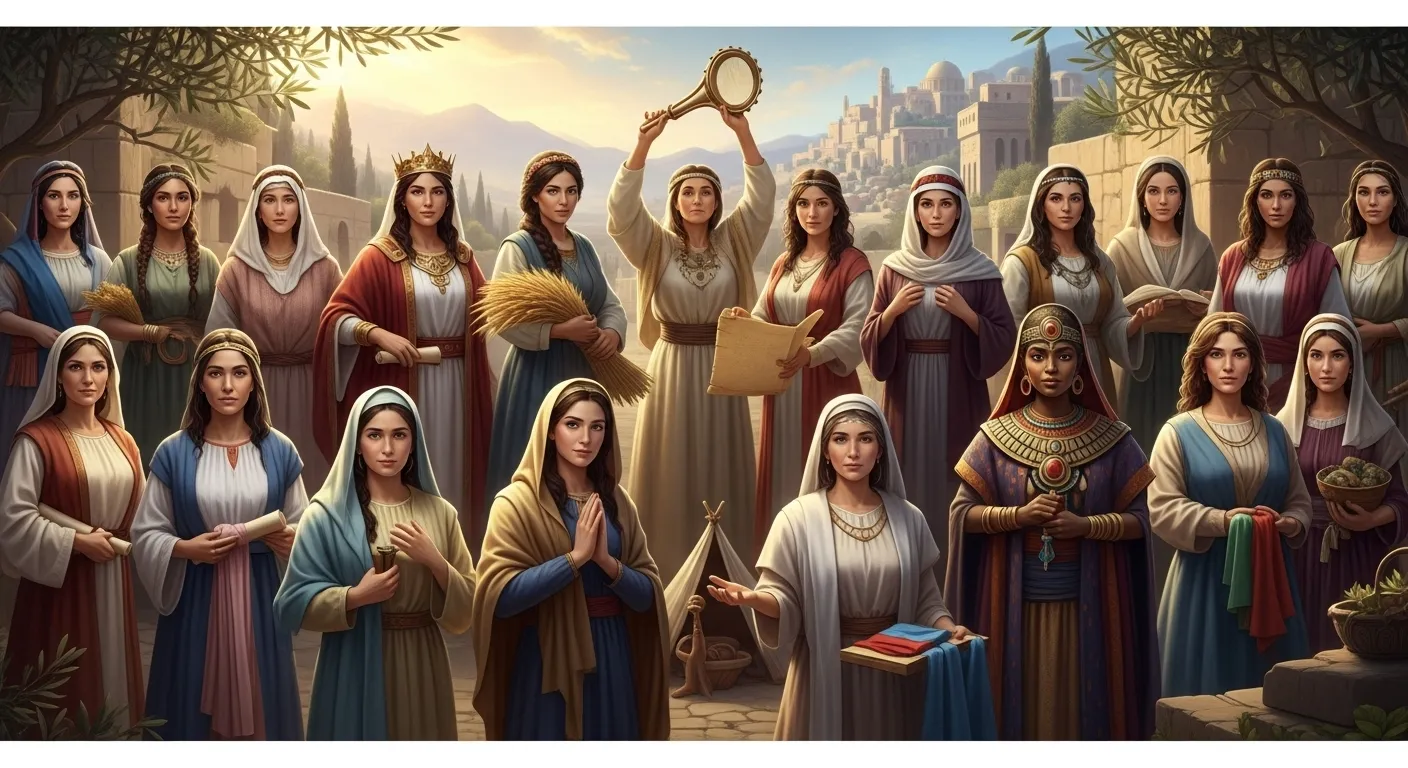 18 Powerful Women Leaders of the Bible