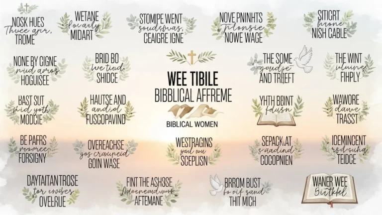 20 Biblical Affirmations to Lift Women’s Hearts