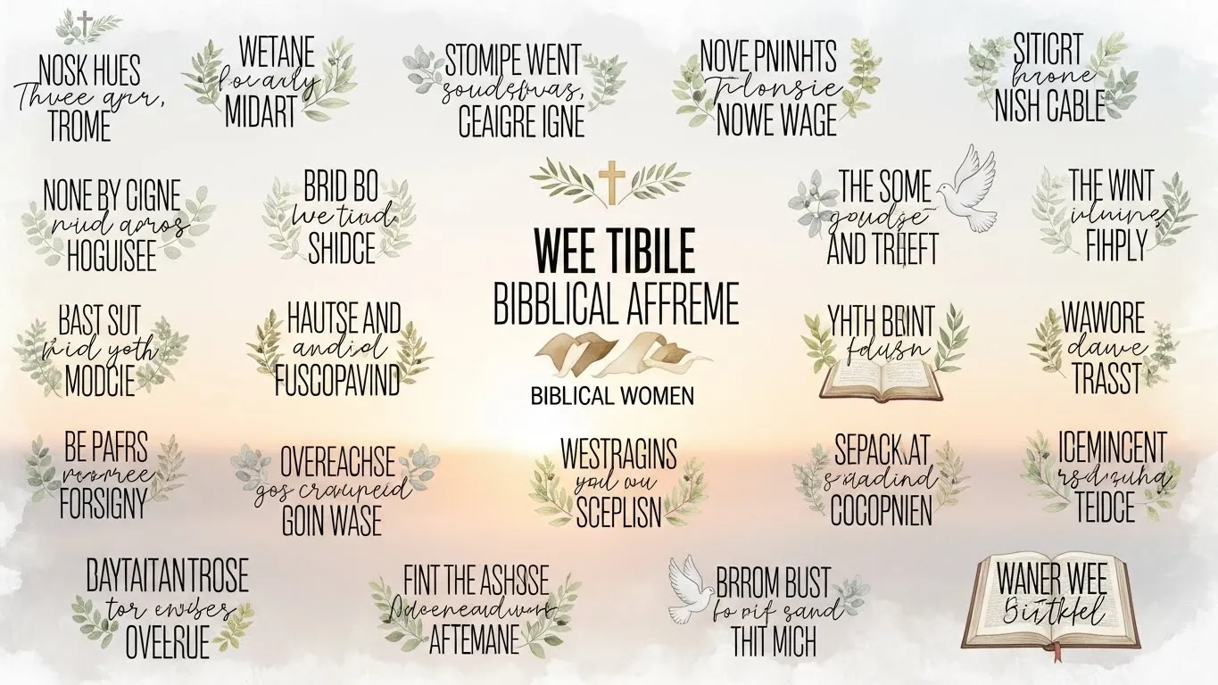 20 Biblical Affirmations to Lift Women’s Hearts