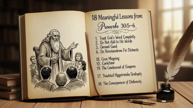 18 Meaningful Lessons from Proverbs 30:5–6