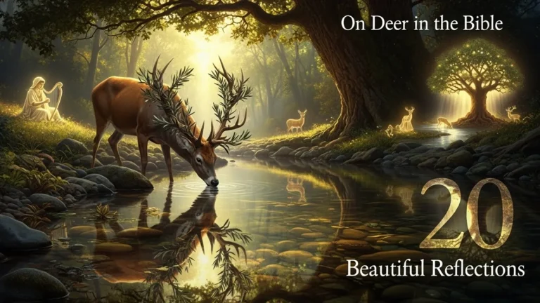 20 Beautiful Reflections on Deer in the Bible