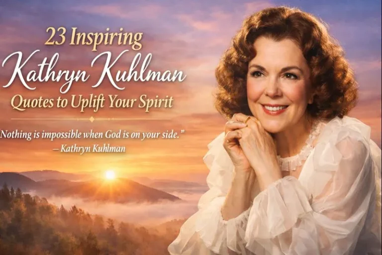 23 Inspiring Kathryn Kuhlman Quotes to Uplift Your Spirit