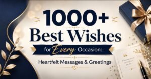 1000+ Best Wishes for Every Occasion: Heartfelt Messages & Greetings 1000-best-wishes-for-every-occasion-heartfelt-messages-and-greetings