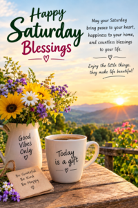 Saturday Blessings Images: Beautiful Wishes, Prayers, and Quotes to Share saturday blessings images